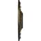 Ekena Millwork Tristan Ceiling Medallion (Fits Canopies up to 5 1/2"), Hand-Painted Brass, 26"OD x 3"P CM26TNBRS - alternate 2